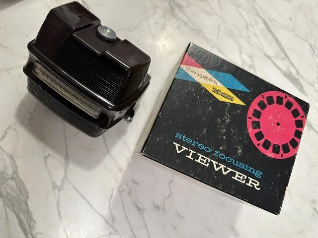 Wiev Master Stereo Focusing Viewer Model D bakelite Boxed Perfect Whit Charger