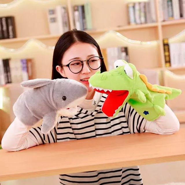 Animal Wildlife Hand Puppet Super Soft Plush Puppets Kid Children Toys AU STOCK