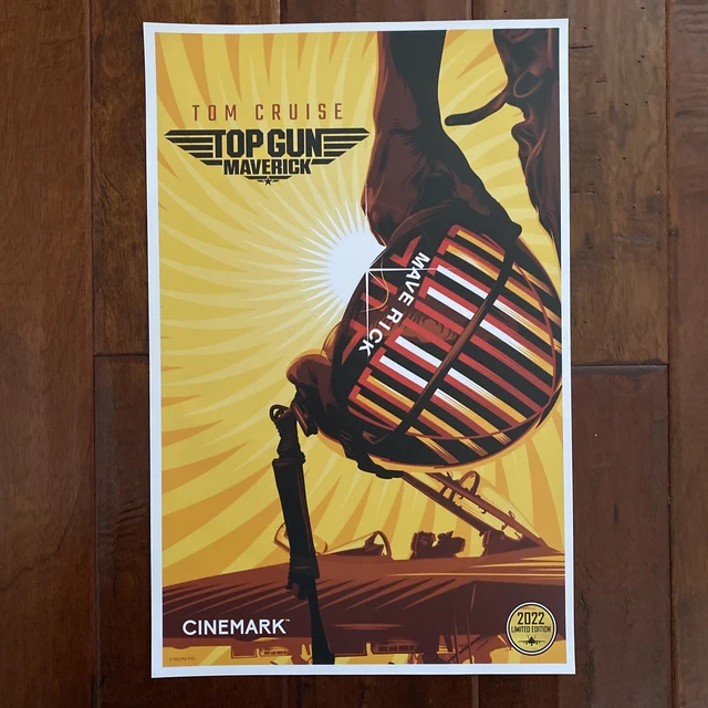 TOP GUN MAVERICK (2022) ORIGINAL 27x40 MOVIE THEATRE POSTER TOM CRUISE
