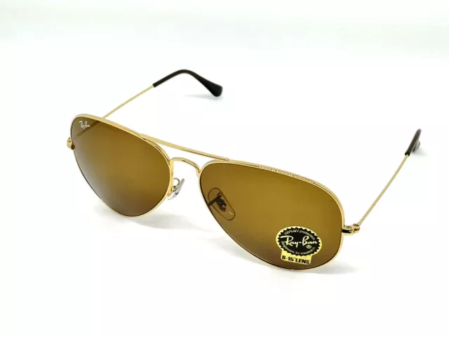 Ray-Ban 3025 AVIATOR occhiali da sole gold metal sunglasses sonnenbrille