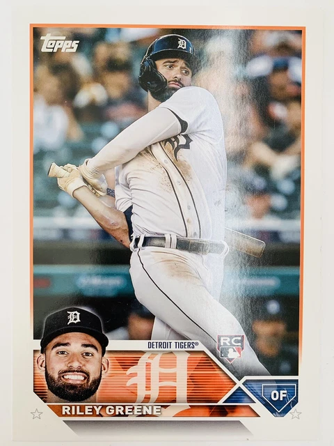 Riley Greene 2023 Topps Series 1 Super Box OVERSIZED Rookie Card #31