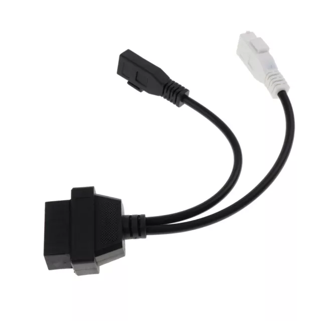 Véhicules de voiture 2x2 broches adaptateur câble d'interface OBD2 OBDII pour