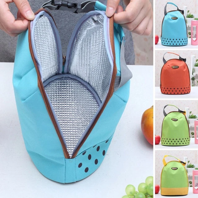 KLEHOPE 2 Pièces Sac Repas, 23 × 17 × 13 Cm, Tissu Oxford Sac