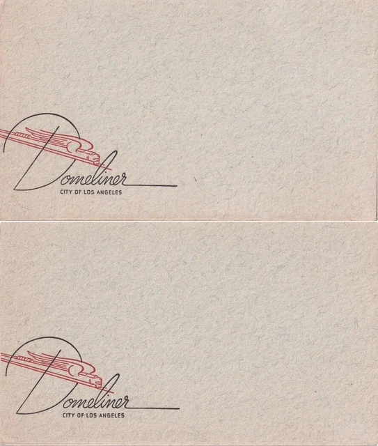 Advertising Ink Blotter for Union Pacific Railroad, Los Angeles 1940's - HTF!