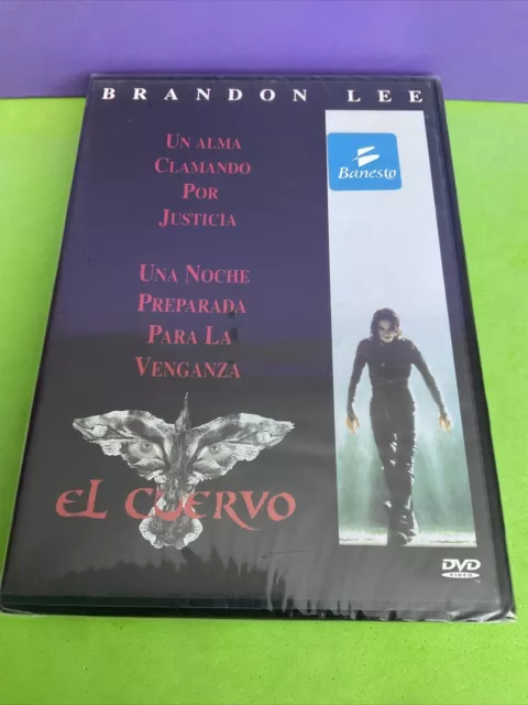 El Cuervo- Brandon Lee- Dvd- Nuevo Precintado - Envío Certificado