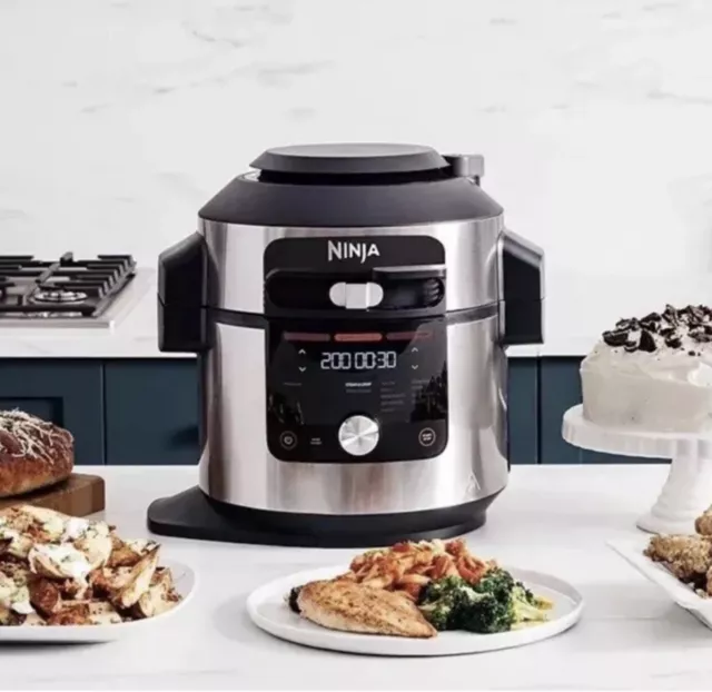 Ninja Foodi MAX 15-in-1 SmartLid Multi-Cooker, New, BASE UNIT ONLY, OL750UK 7.5L