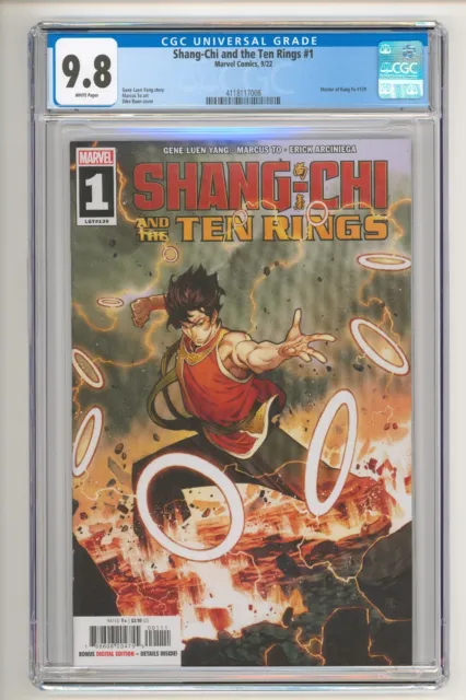 Shang-Chi and the Ten Rings #1 Dike Ruan Cover CGC 9.8