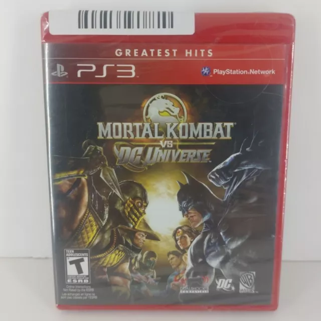 Ps3 Mortal Kombat vs. DC Universe (Sony PlayStation 3, 2008) Greatest Hits