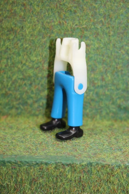 PLAYMOBIL X2 GAMBE Bianco Avorio Miliziani Pirata Francese Inglese