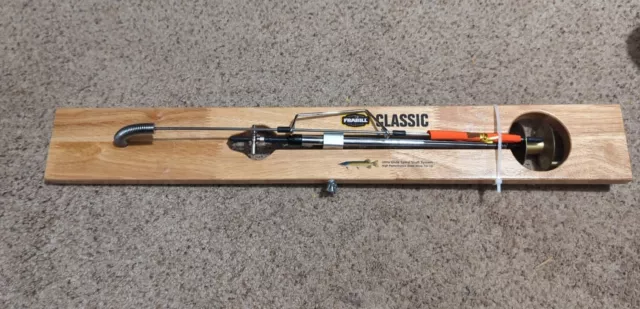 FRABILL 1664 CLASSIC Hard Wood Tip-Up Wooden Ice Fishing Trap NEW