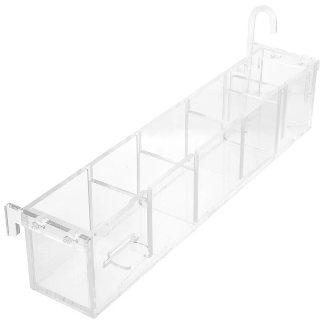 Fish Tank Transparent  Filter Box Acrylic Aquarium Filter Box Hanging Filter Box