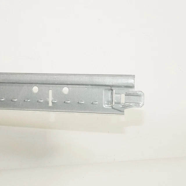 Hängedeckengittersystem weißes T-Shirt-Abschnitt 600 mm x 15 mm 18er-PACK