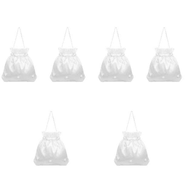 6x Dolly Bag Bridal Bridesmaid Dolly Bag Handbag for Wedding Home