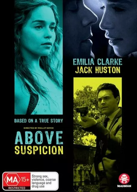 Above Suspicion (DVD, 2020) R4 Movie Emilia Clarke - Brand new sealed!