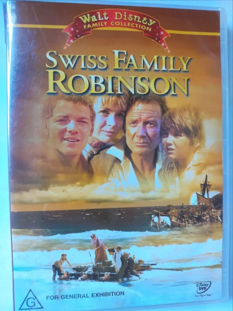 Swiss Family Robinson (Region 4 DVD) Brand New & Sealed, FREE Next Day Post