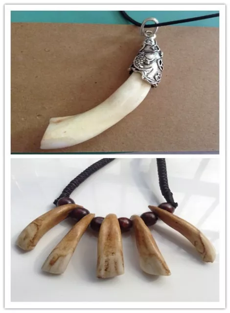 Camel sales tooth necklace