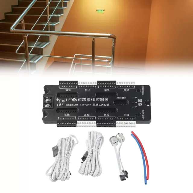 Dimmable Stair LED Light with 32 Channel Motion Sensor Control Lighting