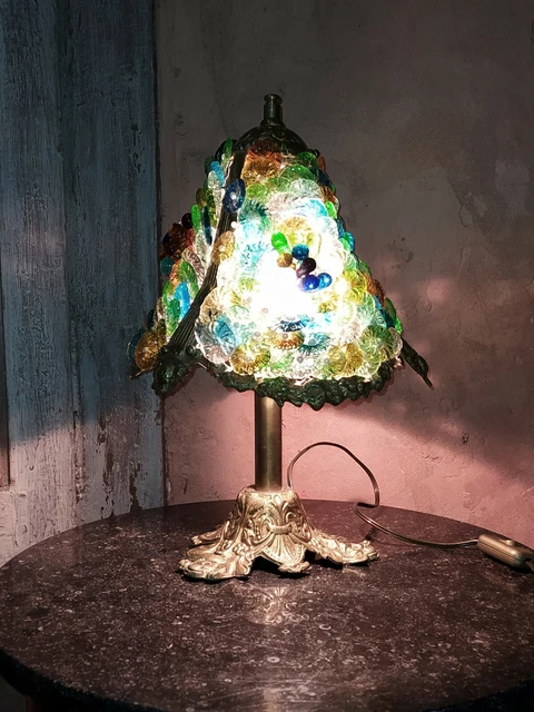 Lampe Sur Pied En Verre Teinté De Style Tiffany Bieye Baroque Avec Un Abat-jour Bleu De 18 Pouces De Large Pour La Lecture, Le Travail, La Chambre à Coucher, Le Salon, 3