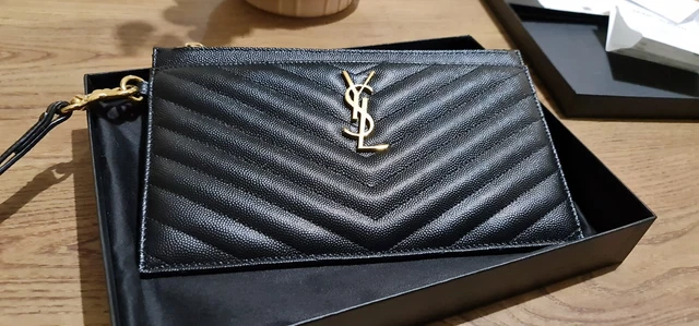 BORSA POCHETTE YSL Yves Saint Laurent autentica nera pochette cassandre NUOVISSIMA EUR 451 51 PicClick IT
