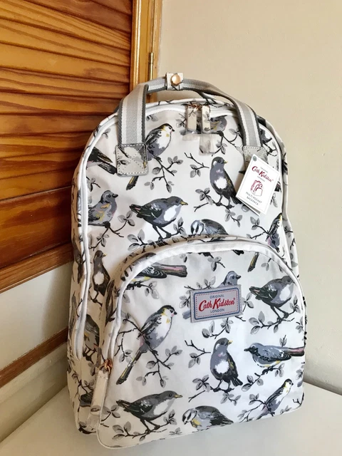 CATH KIDSTON MULTI Pocket Backpack GARDEN BIRDS Christmas Gift