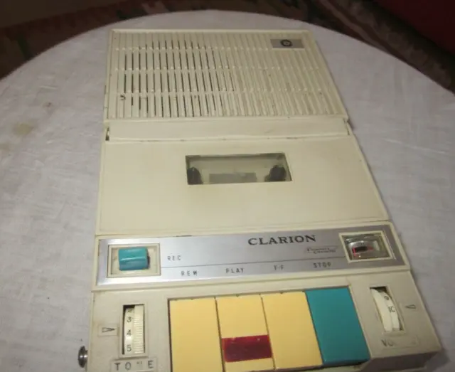 Registratore a cassette anni 70 Clarion KCR-101