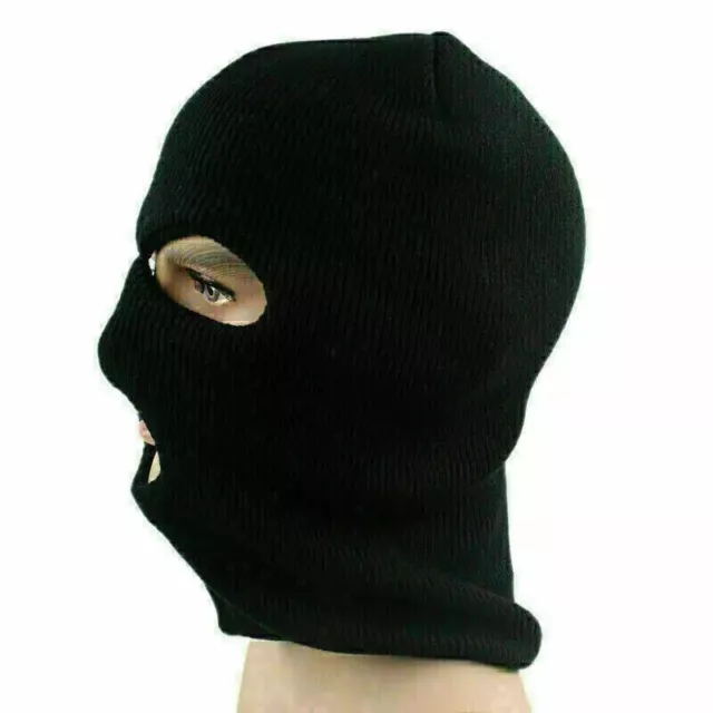 THINSULATE MASK THERMAL Balaclava Winter Skate Snood Sas Knitted Style ...