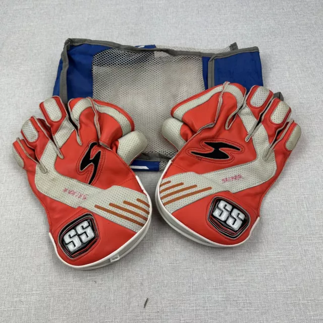 SS Wicketkeeper Gloves Cricket Youth WK Professional Mitt Catch Keeper