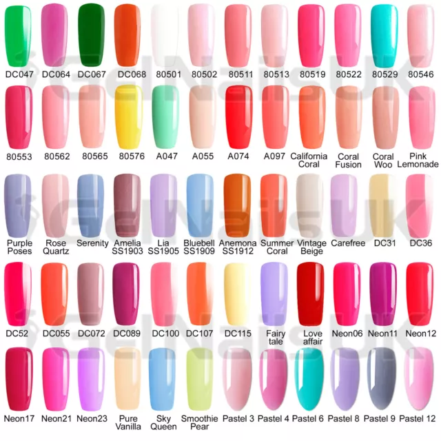 Bluesky Gel Polish MOST WANTED SPRING SUMMER UV/LED Soak Off Nail Free Postage