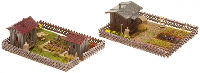 Faller 180494 Allotments with Sheds 2/Scenery and Accessories