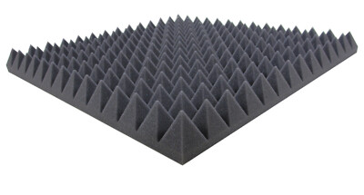 Akustikpur Akustikpur Mousse Pyramides B1 Auto-Adhésif 5cm Mousse Acoustique Isolation 