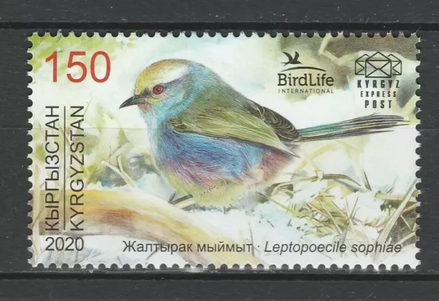 Kyrgyzstan 2020 Birds MNH stamp