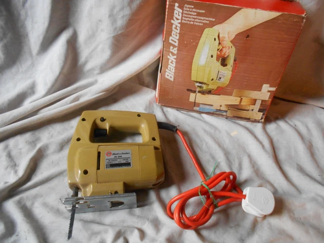 VINTAGE BLACK & DECKER 5530-02 300w SINGLE SPEED JIGSAW VINTAGE BLACK & DECKER 5530-02 300w SINGLE SPEED JIGSAW