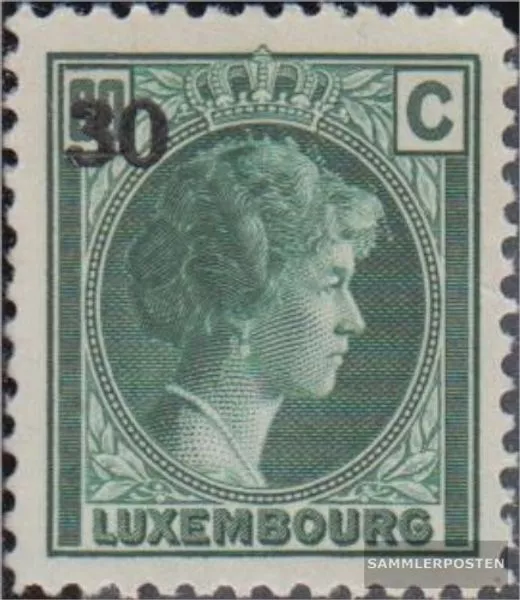 Luxembourg 331 (complète edition) neuf avec gomme originale 1939 émision de surc