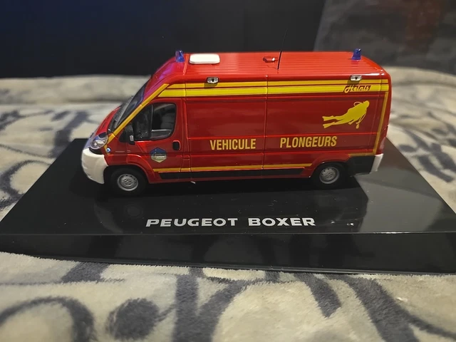 NOREV 1/43 MINIBUS Peugeot Boxer Gris EUR 49,90 - FR