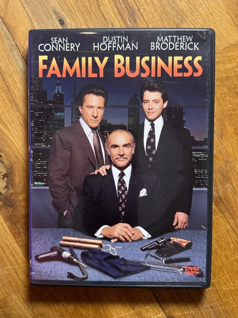 FAMILY BUSINESS DVD 1989 Sean Connery Dustin Hoffman Matthew Broderick ...