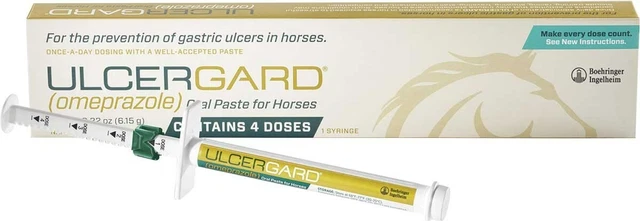 6 PACK ULCERGARD Oral Paste For Horse Stomach Ulcers 1 8mg 22oz 4 Dose 6-pack-ulcergard-oral-paste-for-horse-stomach-ulcers-1-8mg-22oz-4-dose