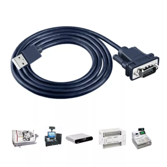 USB to Serial 9-Pin RS232 Serial Adapter USB to RS232 Supports for Window8/10