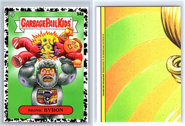 SIX MILLION DOLLAR Man Andre The Giant Garbage Pail Kids BLACK SP Spoof ...
