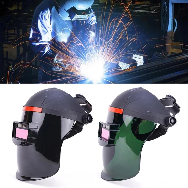 1x Solar Full-auto Darkening Welding Helmet MIG ARC Plasma Grinding Welder Mask