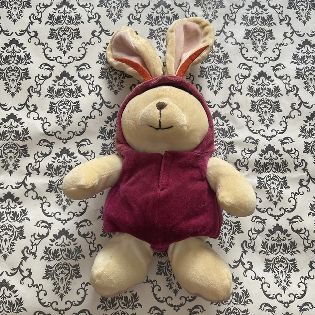 Click Forever HALLMARK FOREVER FRIENDS Rabbit Bear Winged Outfit Butterfly 10” Soft ...