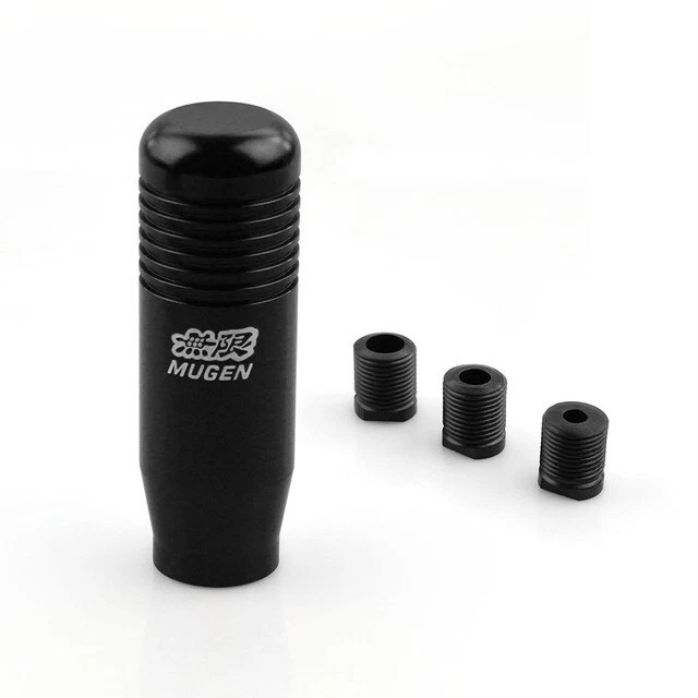 8.5cm Mugen Gear Shift Knob Stick Manual Transmission Gear - 1 x-BLACK-NEW-1pcs