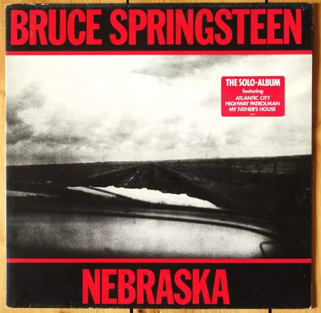 BRUCE SPRINGSTEEN - Nebraska - LP Vinyl, Gatefold, 1982 CBS