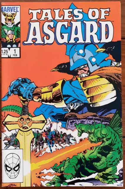Tales Of Asgard 1, Marvel Comics, February 1984, Fn/Vf