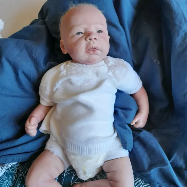 poupée reborn réaliste doll silicone évelina wosnjuk