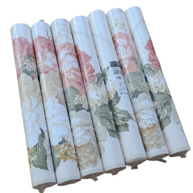 Eisenhart Floral Shabby Chic 10.1" Wall Paper Boarder 17883 Cottage Core 90s Vtg