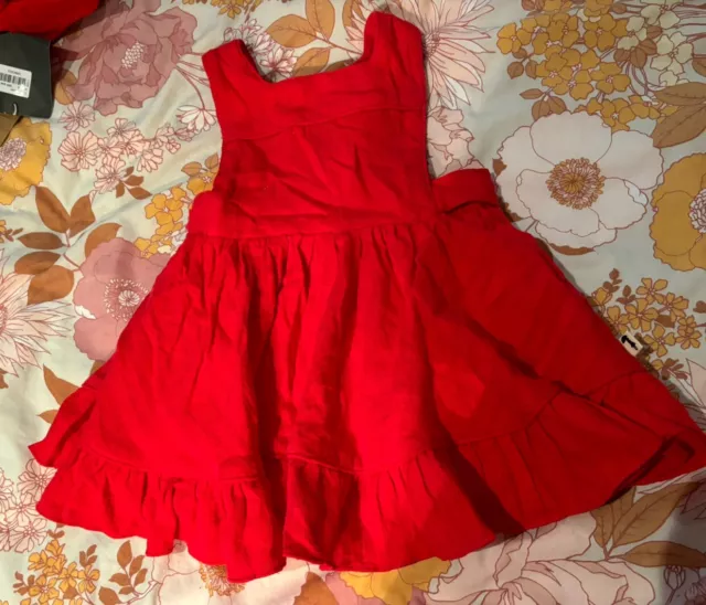 Lacey Lane- Red dress- Size 3- Girls