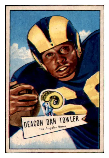 1952 Bowman Small #120 Dan Towler Rams Vg 492240 (Kycards)