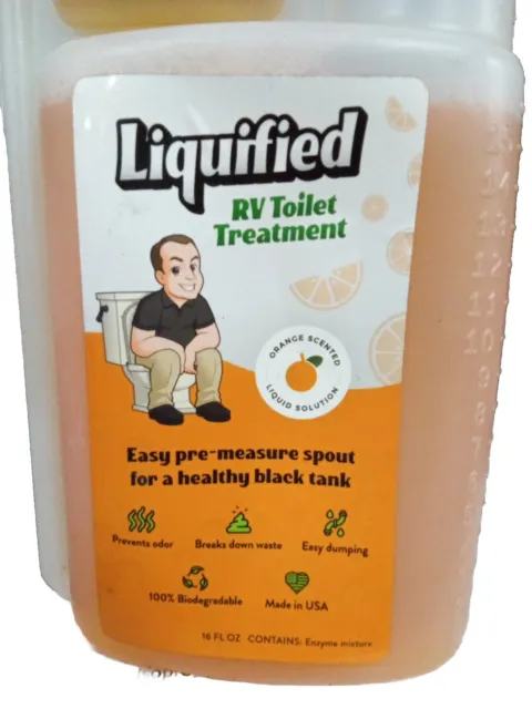 Matts RV Reviews Liquified RV Toilet Treatment Orange Scented 16oz 843kb
