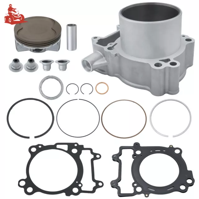 New For Polaris Ranger 570 Top End Rebuild Kit Piston Cylinder Gaskets 99mm US