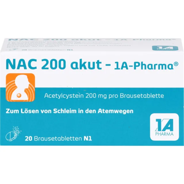 NAC 200 akut - 1 A Pharma, 20 St. Tabletten 562726